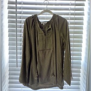 Green design blouse - NEVER WORN